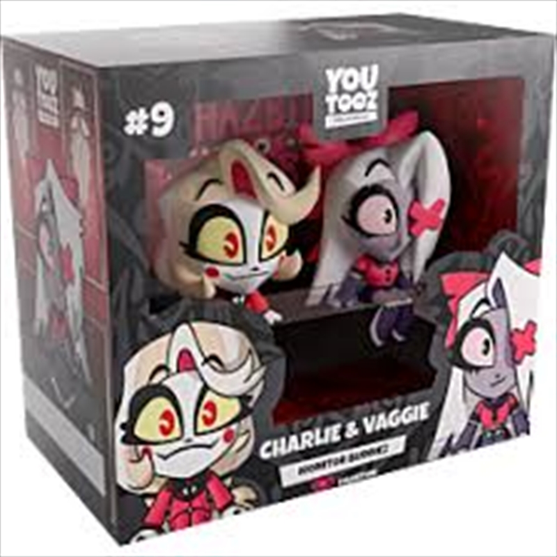 Youtooz Hazbin Hotel - Charlie & Vaggie Monitor Buddiez 2.5" Vinyl Figure/Product Detail/Figurines