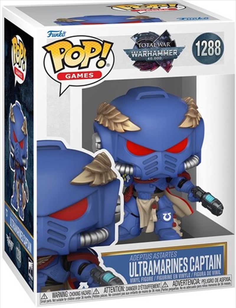 Warhammer 40K - Ultramarines Captain Pop! Vinyl/Product Detail/Standard Pop Vinyl