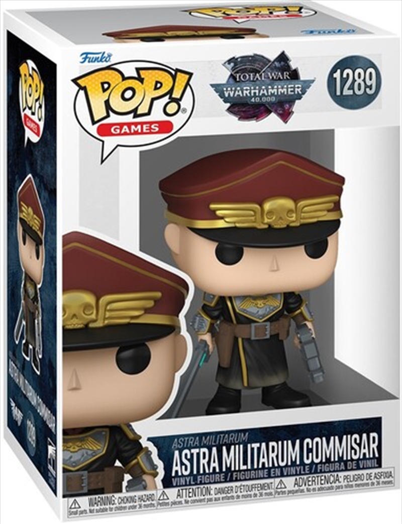 Warhammer 40K - Astra Militarum Commissar Pop! Vinyl/Product Detail/Standard Pop Vinyl