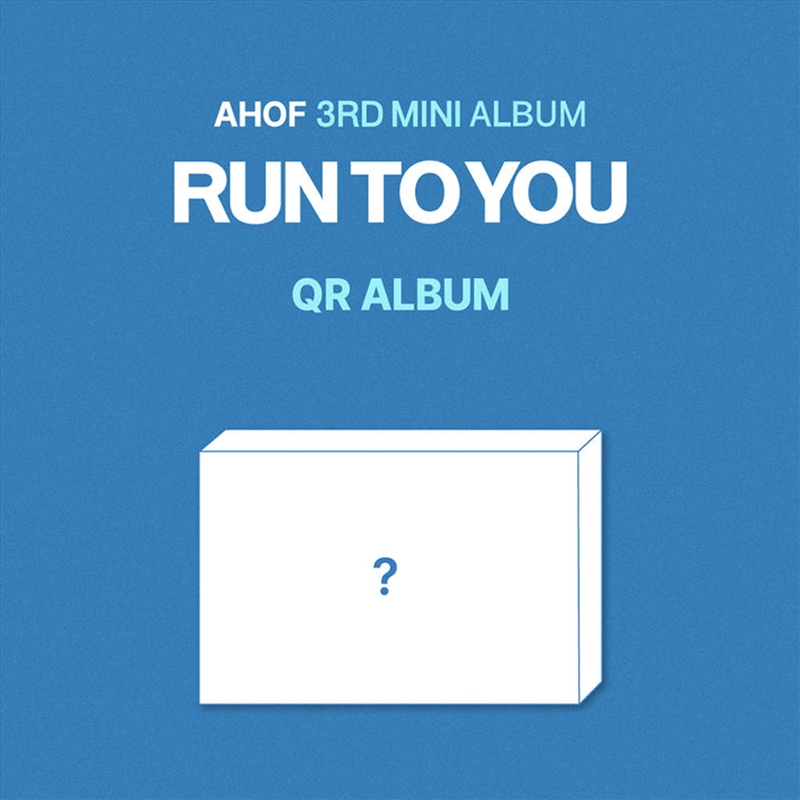 Ahof - Run To You 3rd Mini Album Qr Album Ver/Product Detail/World