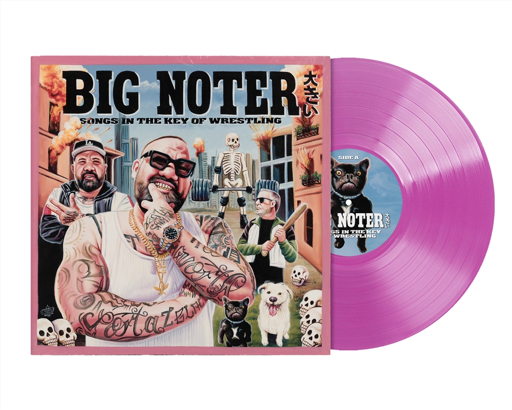 Songs In The Key Of Wrestling - Hot Pink Coloured Vinyl/Product Detail/Rock