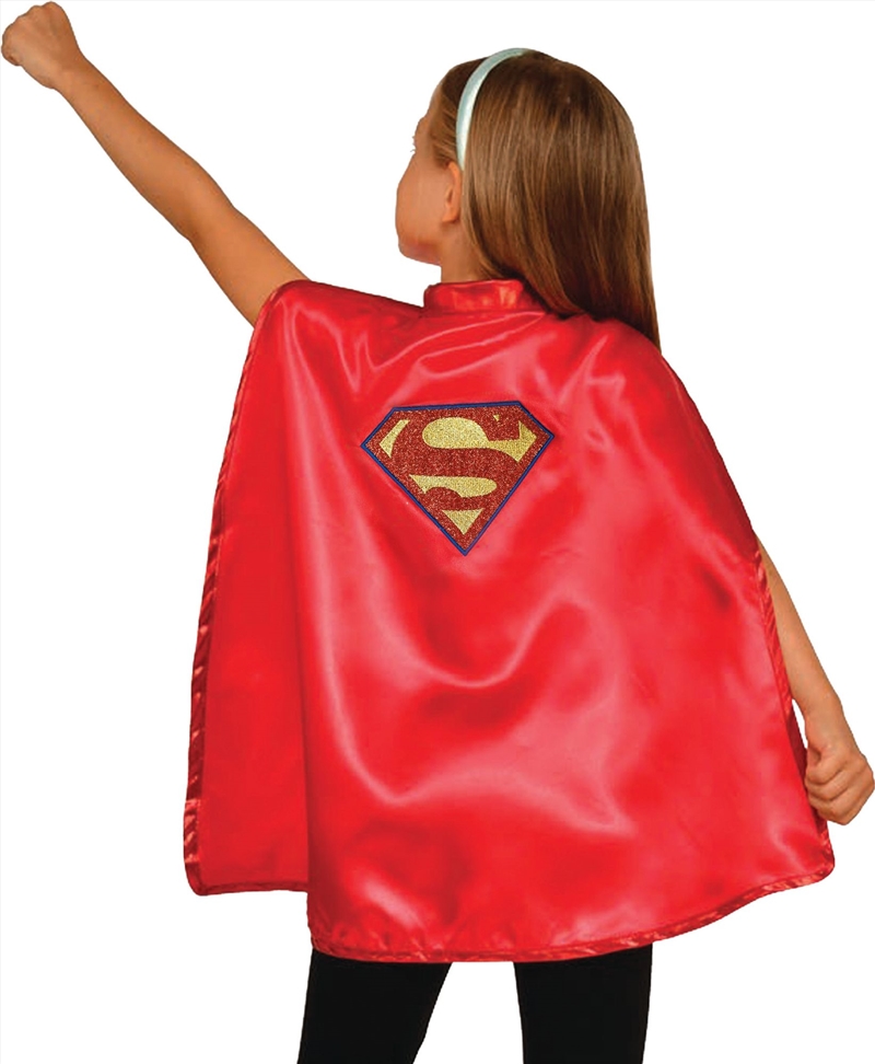 Supergirl Cape Set - Size 6+/Product Detail/Costumes