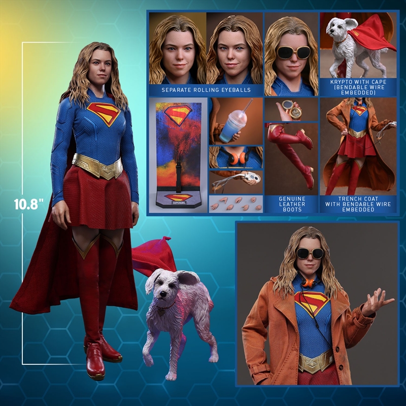 Supergirl (2026) - Supergirl & Krypto 1:6 Scale Collectible Action Figure/Product Detail/Figurines