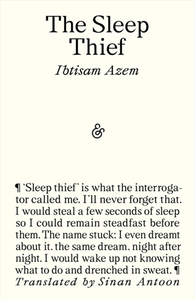 The Sleep Thief/Product Detail/General Fiction Books
