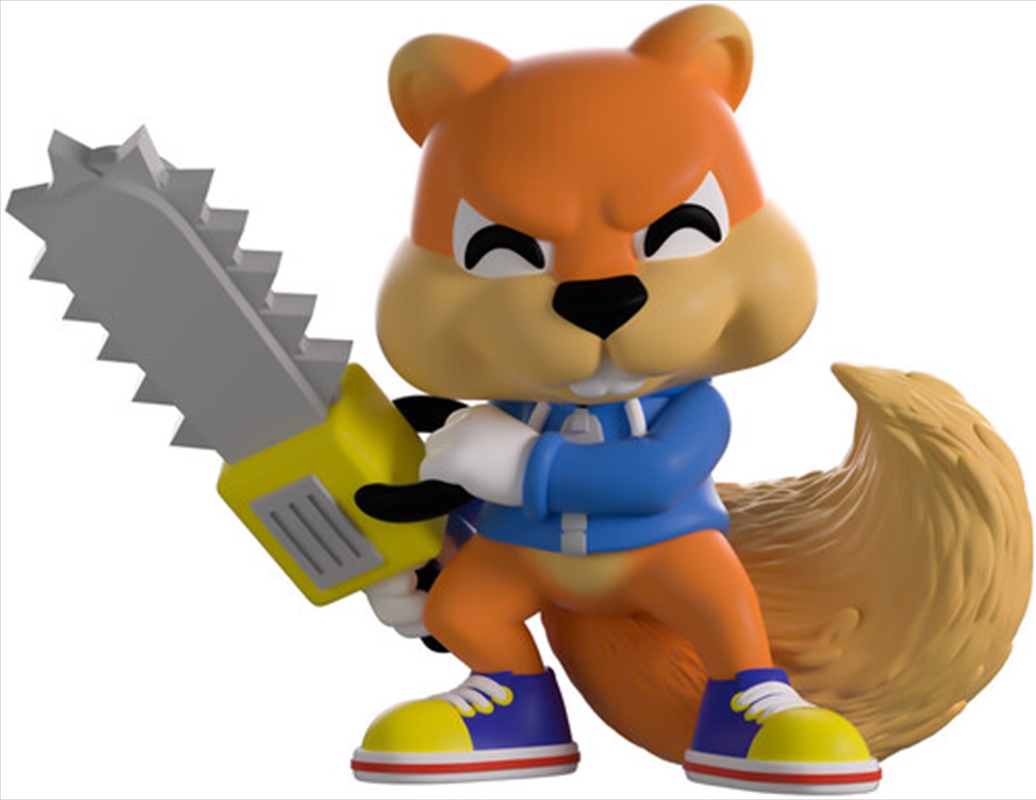 Conker’s Bad Fur Day - Chainsaw Conker Vinyl Figure/Product Detail/Figurines