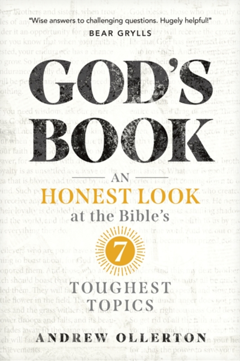 God's Book : An Honest Look at the Bible's 7 Toughest Topics/Product Detail/Religion & Beliefs