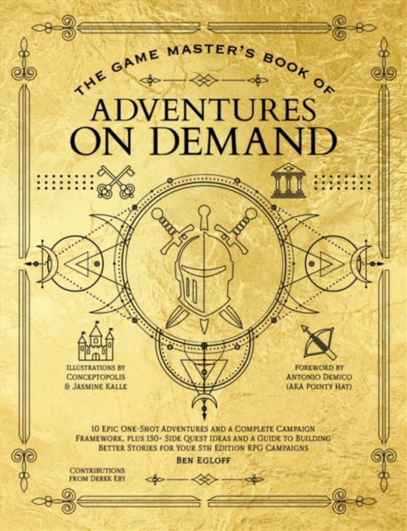 The Game Master's Book of Adventures on Demand : 10 One-Shot Adventures, Storytelling Techniques, Gu/Product Detail/Sport & Recreation