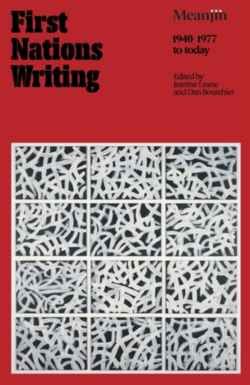 First Nations Writing : Meanjin 1977 to Today/Product Detail/Literature & Poetry