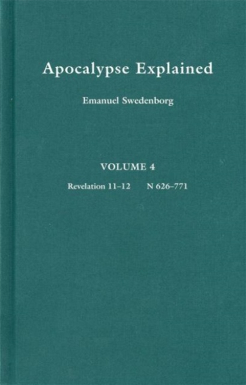 Apocalypse Explained 4 : Volume 4/Product Detail/Religion & Beliefs