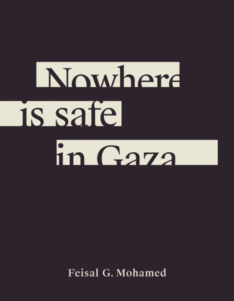 Nowhere is safe in Gaza/Product Detail/Literature & Poetry