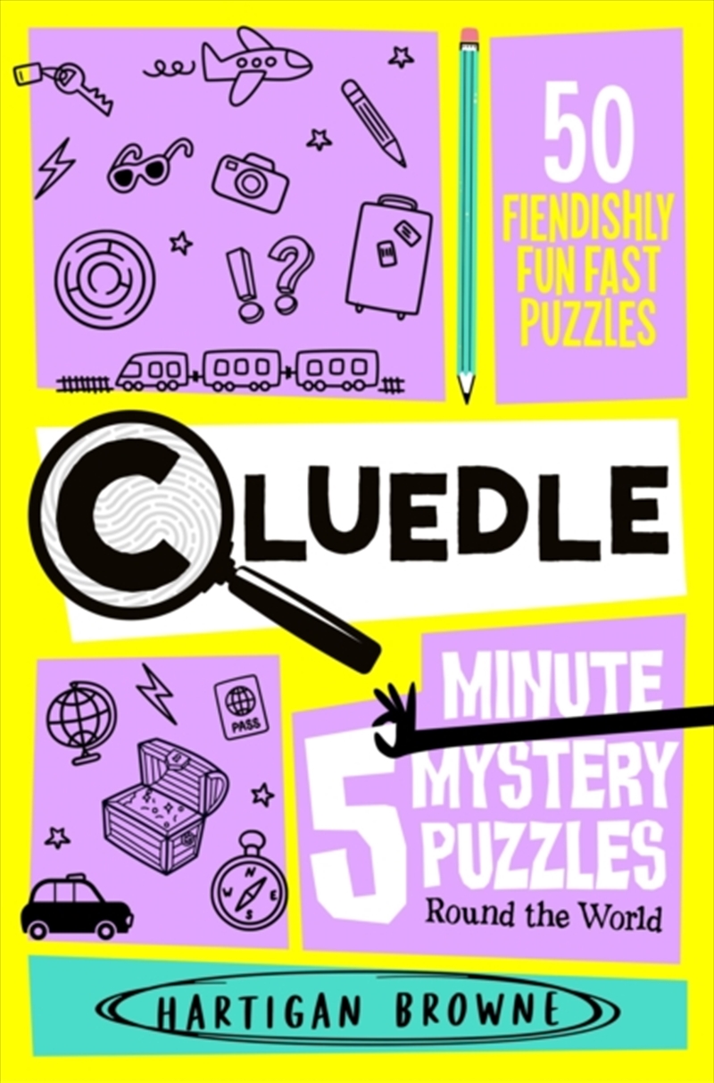 Cluedle - 5 Minute Mystery Puzzles: Round the World/Product Detail/Kids Activity Books