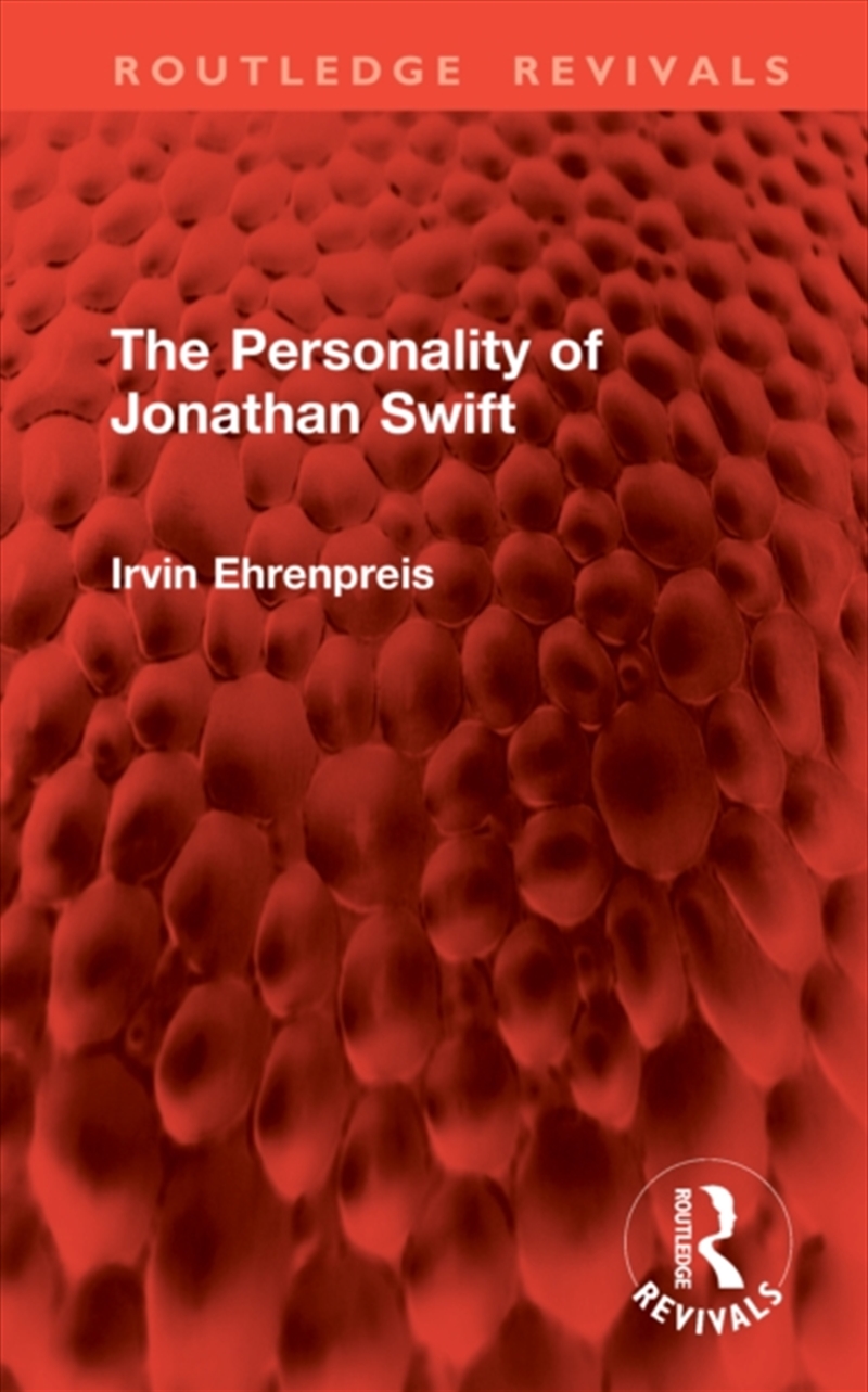 The Personality of Jonathan Swift/Product Detail/Literature & Poetry