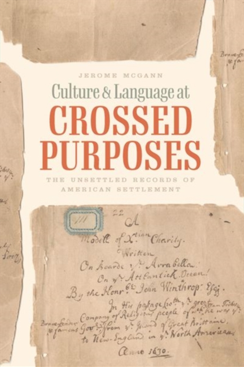 Culture and Language at Crossed Purposes : The Unsettled Records of American Settlement/Product Detail/History