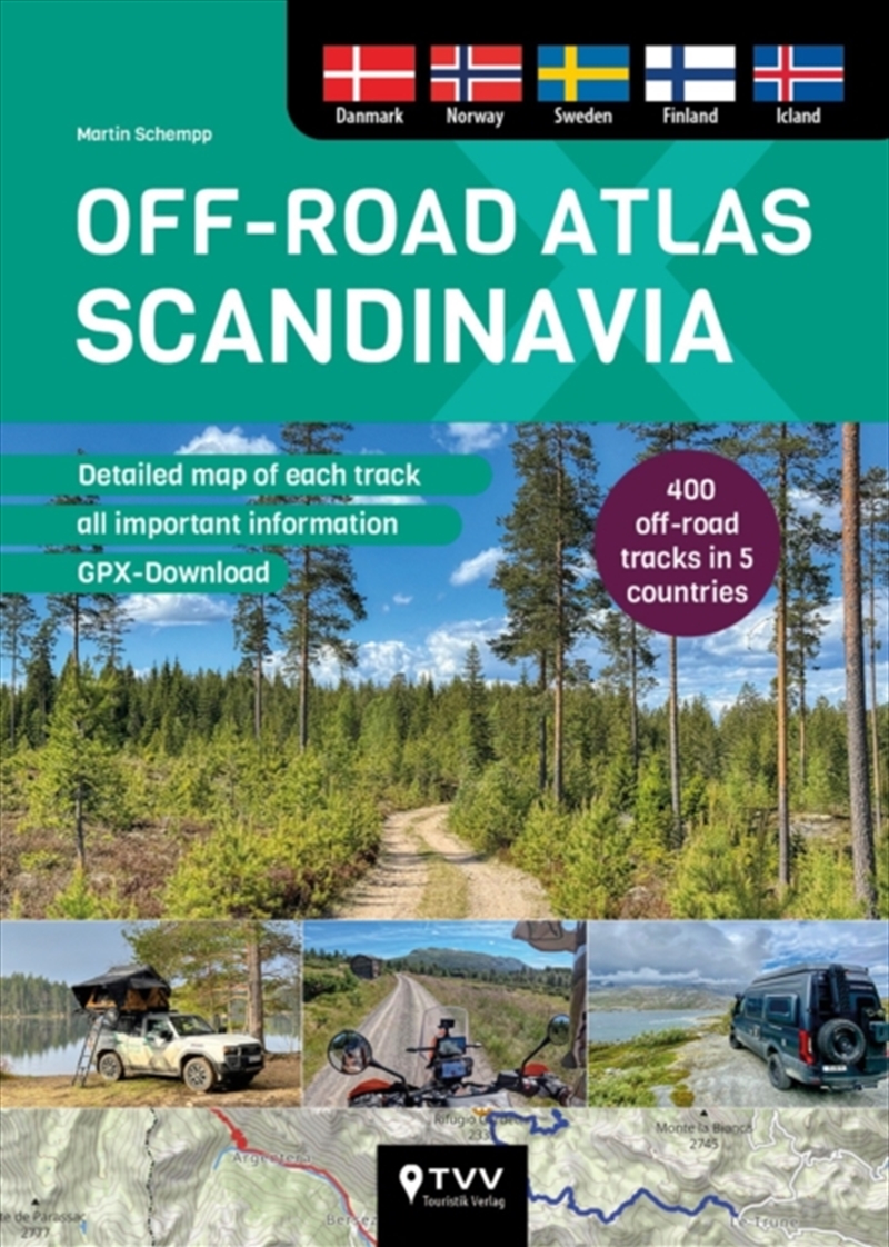 Off-road Atlas Scandinavia : 400 off-road tracks in 5 countries/Product Detail/Travel & Holidays
