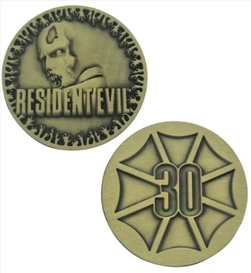 Resident Evil - 30th Anniversary Presentation Coin Antique Brass Edition/Product Detail/Collectables