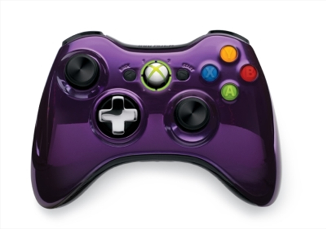 Xbox 360 Wireless Controller (Purple Chrome)/Product Detail/Consoles & Accessories