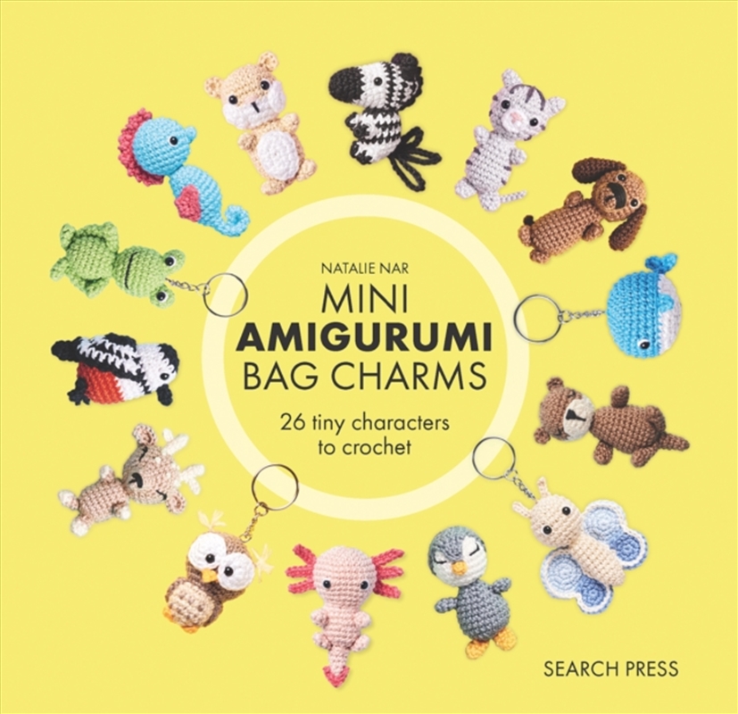 Mini Amigurumi Bag Charms : 23 Adorable Keyrings to Crochet/Product Detail/Crafts & Handiwork