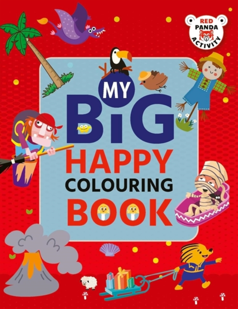 My Big Happy Colouring Book/Product Detail/Kids Activity Books