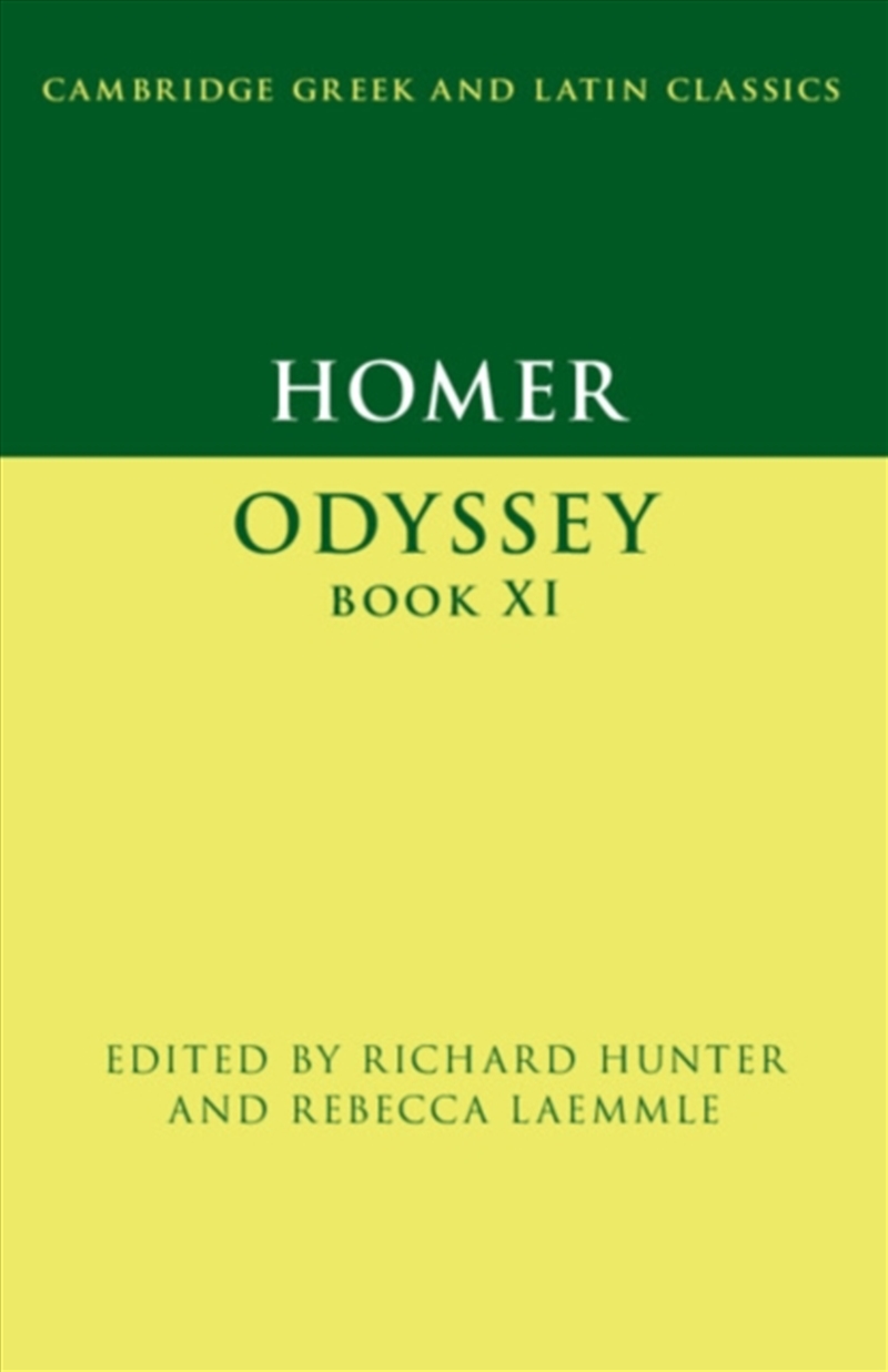 Homer: Odyssey Book XI/Product Detail/Literature & Poetry