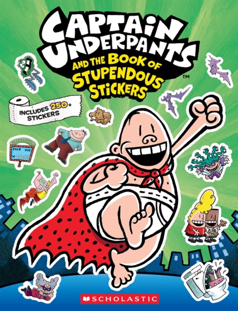 Captain Underpants: Sticker Book/Product Detail/Kids Activity Books