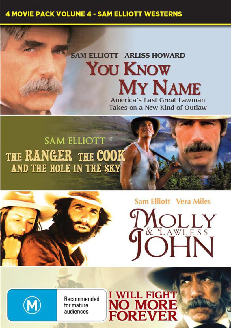 Sam Elliott Westerns 4 Pack: V4/Product Detail/Western