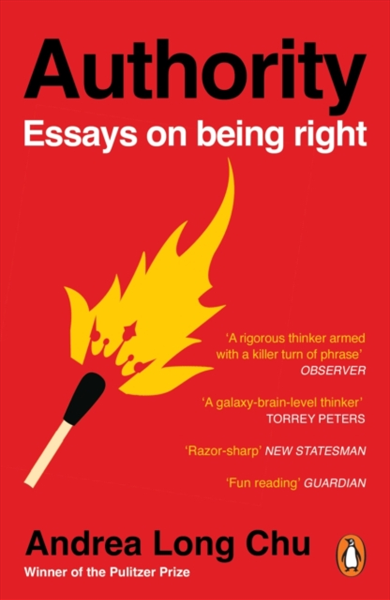 Authority : Essays on Being Right/Product Detail/Literature & Poetry