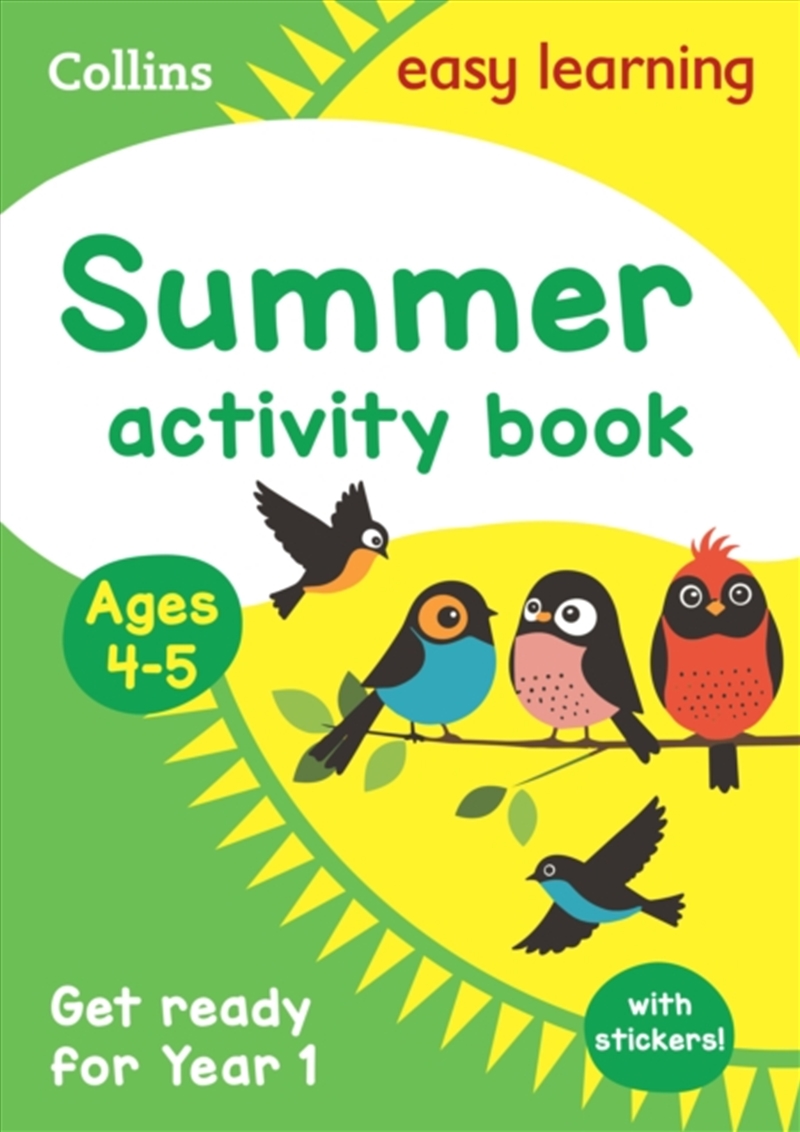 Reception to Year 1 Summer Activity Book with stickers/Product Detail/Kids Educational