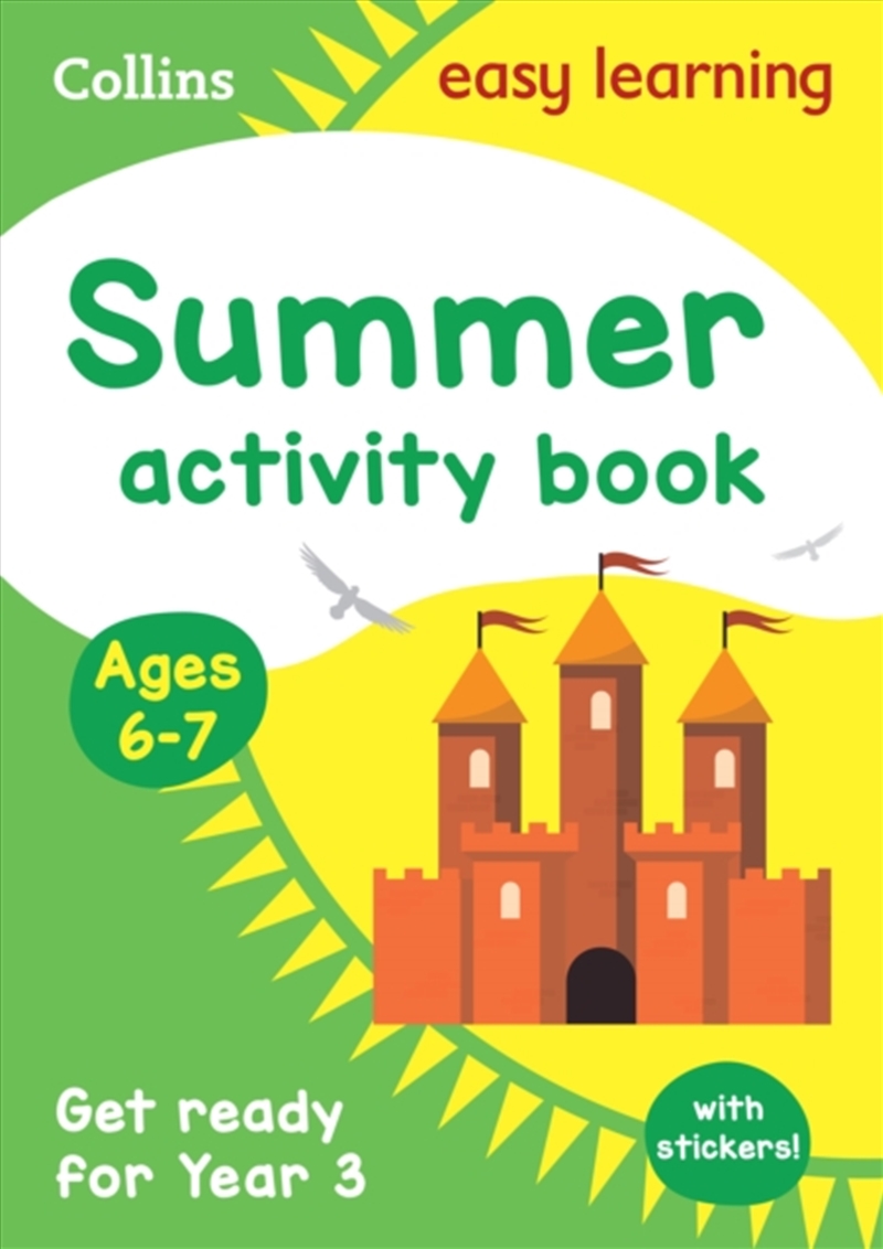 Year 2 to Year 3 Summer Activity Book with stickers/Product Detail/Kids Educational