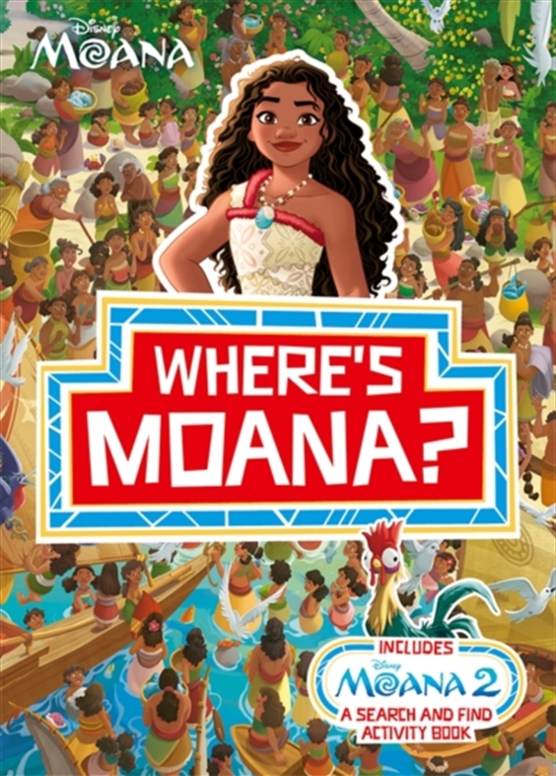 Where's Moana? : A Disney Moana Search and Find Activity Book/Product Detail/Kids Activity Books