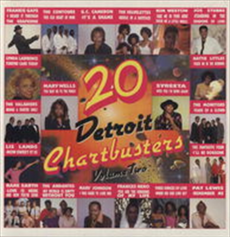 20 Detroit Chartbusters 2/Product Detail/Rap/Hip-Hop/RnB