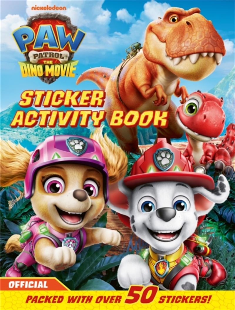 PAW Patrol: The Dino Movie Sticker Activity Book/Product Detail/Kids Activity Books