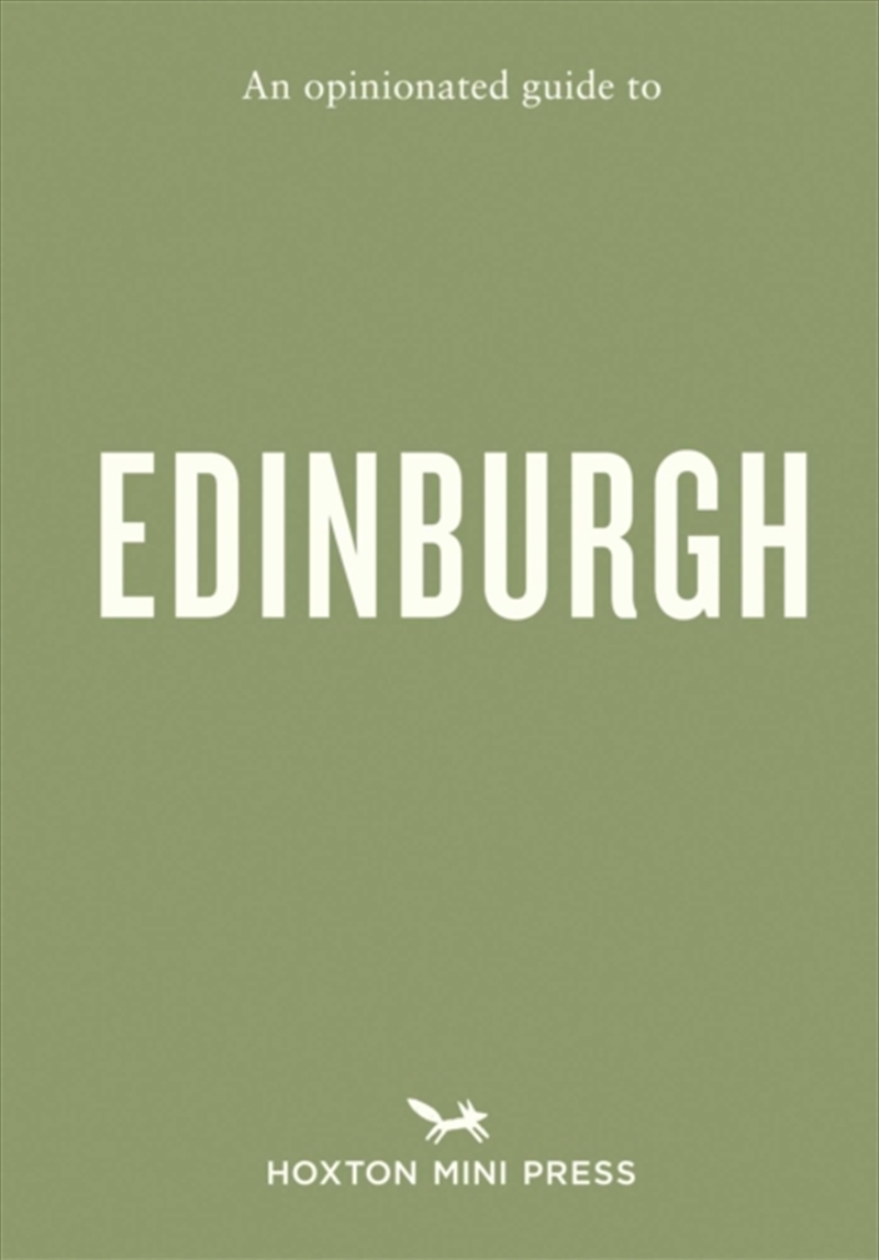 An Opinionated Guide to Edinburgh/Product Detail/Travel & Holidays