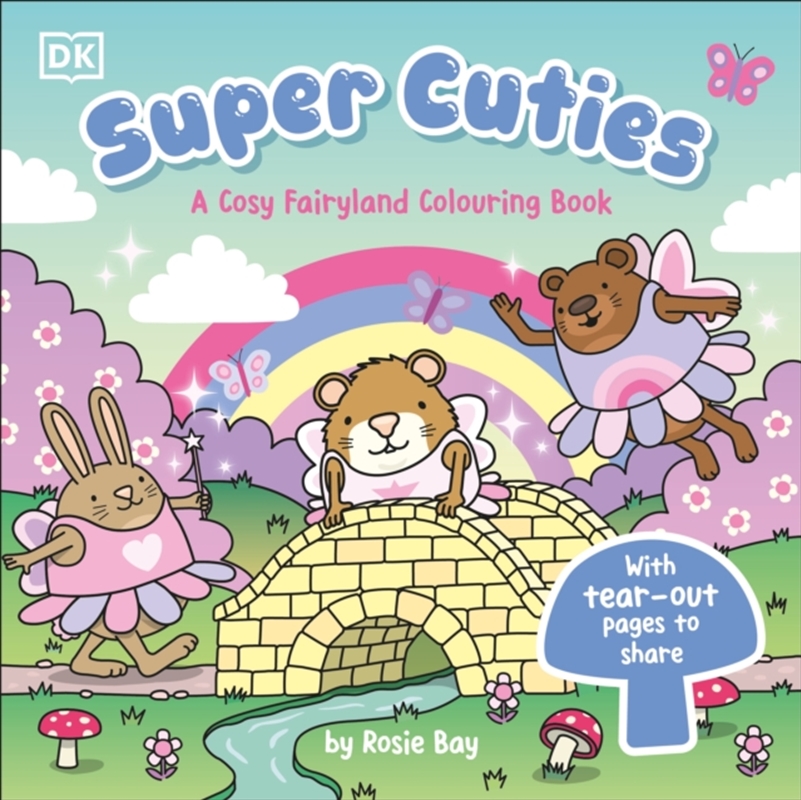 Super Cuties A Cosy Fairyland Colouring Book/Product Detail/Kids Activity Books