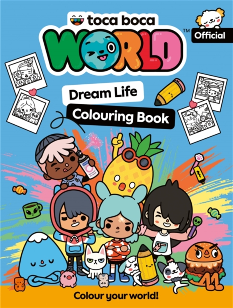 Toca Boca Dream Life Colouring Book/Product Detail/Kids Activity Books