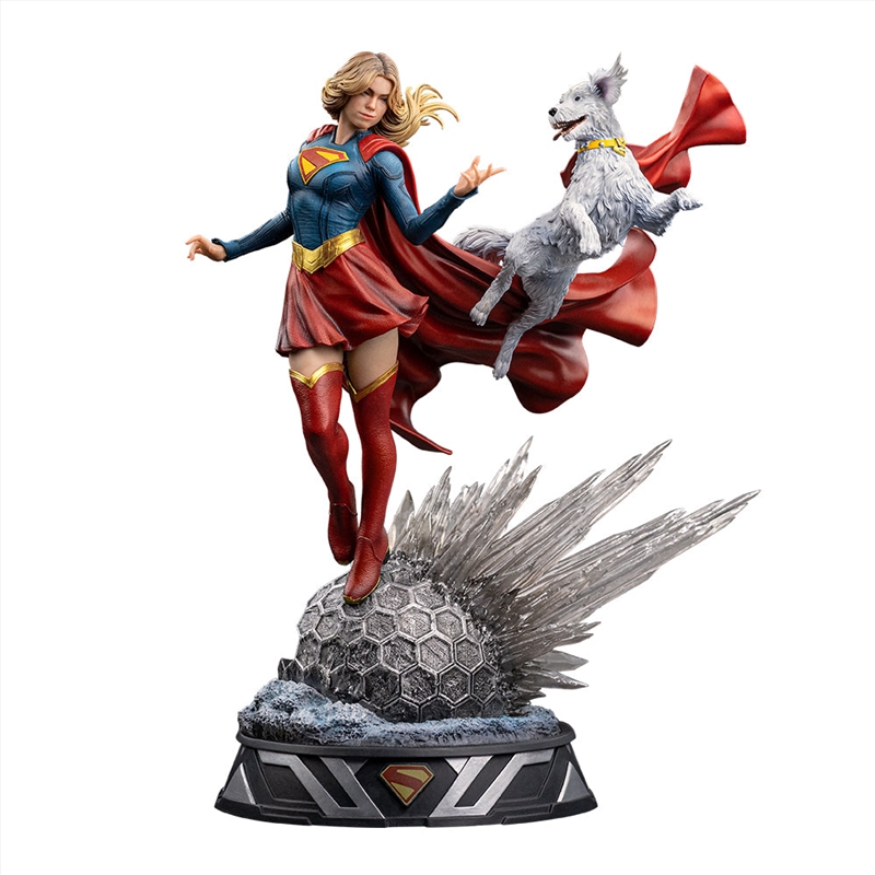 Supergirl Movie - Supergirl & Krypto Art Scale 1/10 Statue/Product Detail/Statues