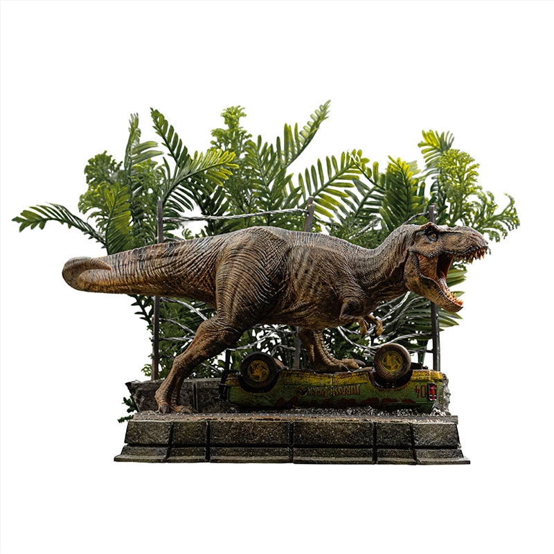 Jurassic Park - T-Rex Scene Icons Statue/Product Detail/Statues
