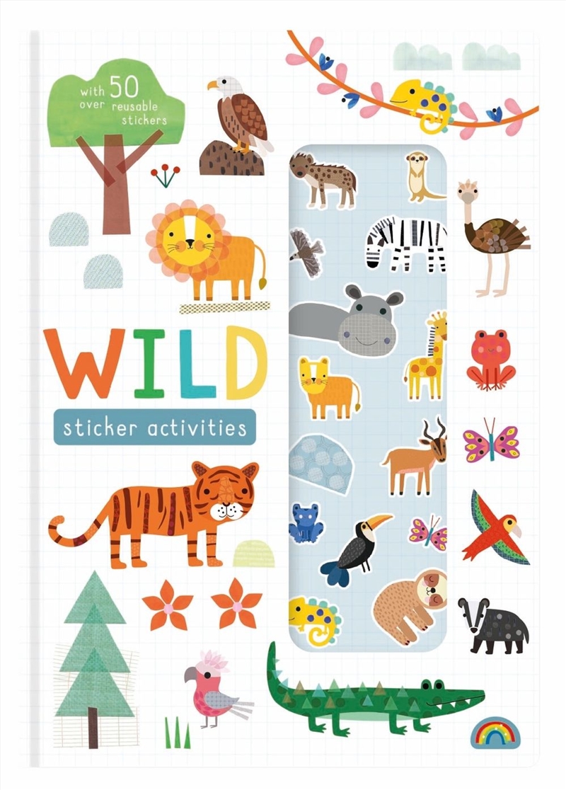 Stretchy stickers - Wild/Product Detail/Kids Activity Books
