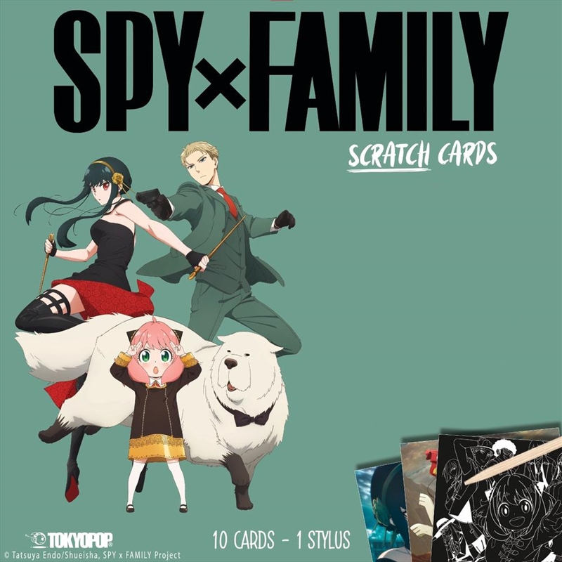 SPY x FAMILY S1 Scratch Cards/Product Detail/Kids Activity Books
