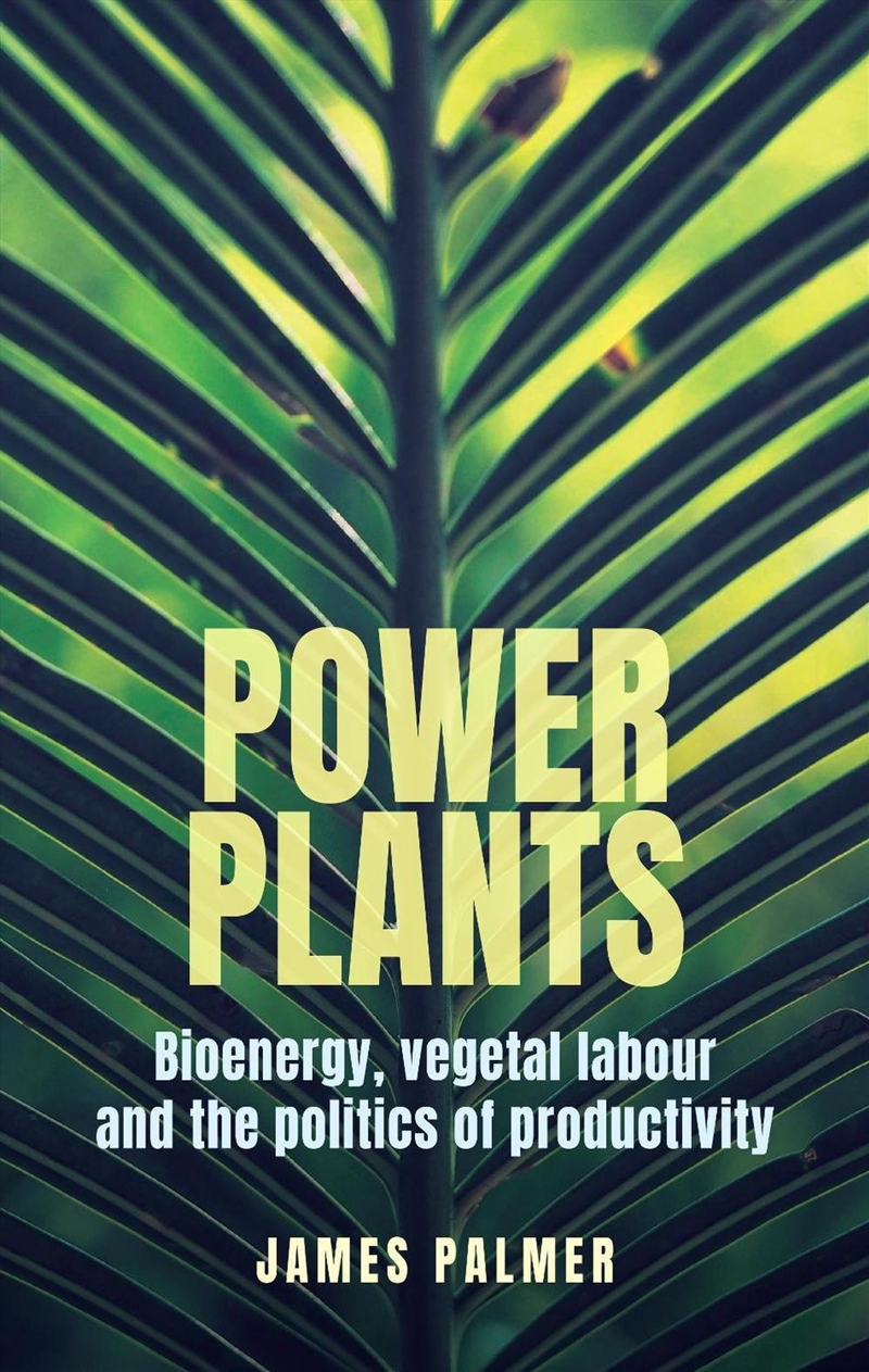 Power plants : Bioenergy, vegetal labour and the politics of productivity/Product Detail/Politics & Government