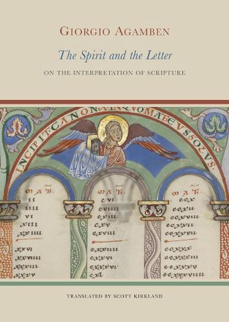 The Spirit and the Letter : On the Interpretation of Scripture/Product Detail/Religion & Beliefs