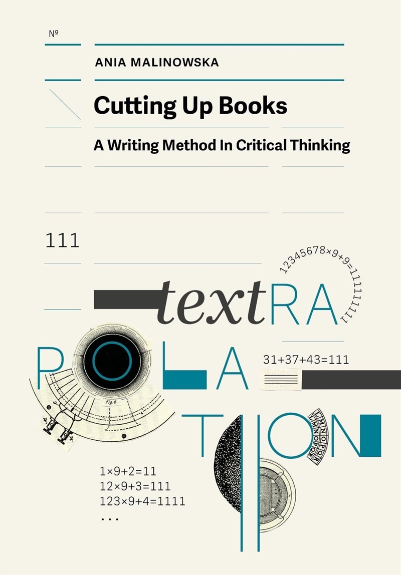 Cutting Up Books : A Writing Method In Critical Thinking/Product Detail/Society & Culture