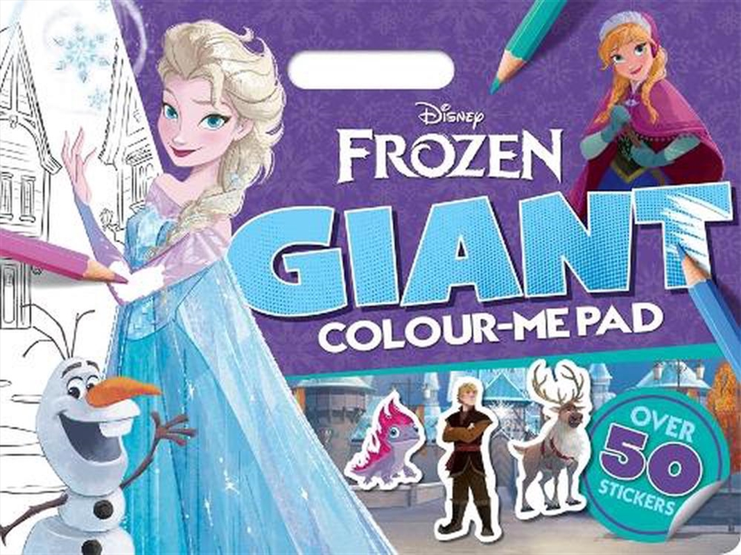 Disney Frozen: Giant Colour-Me Pad/Product Detail/Kids Colouring