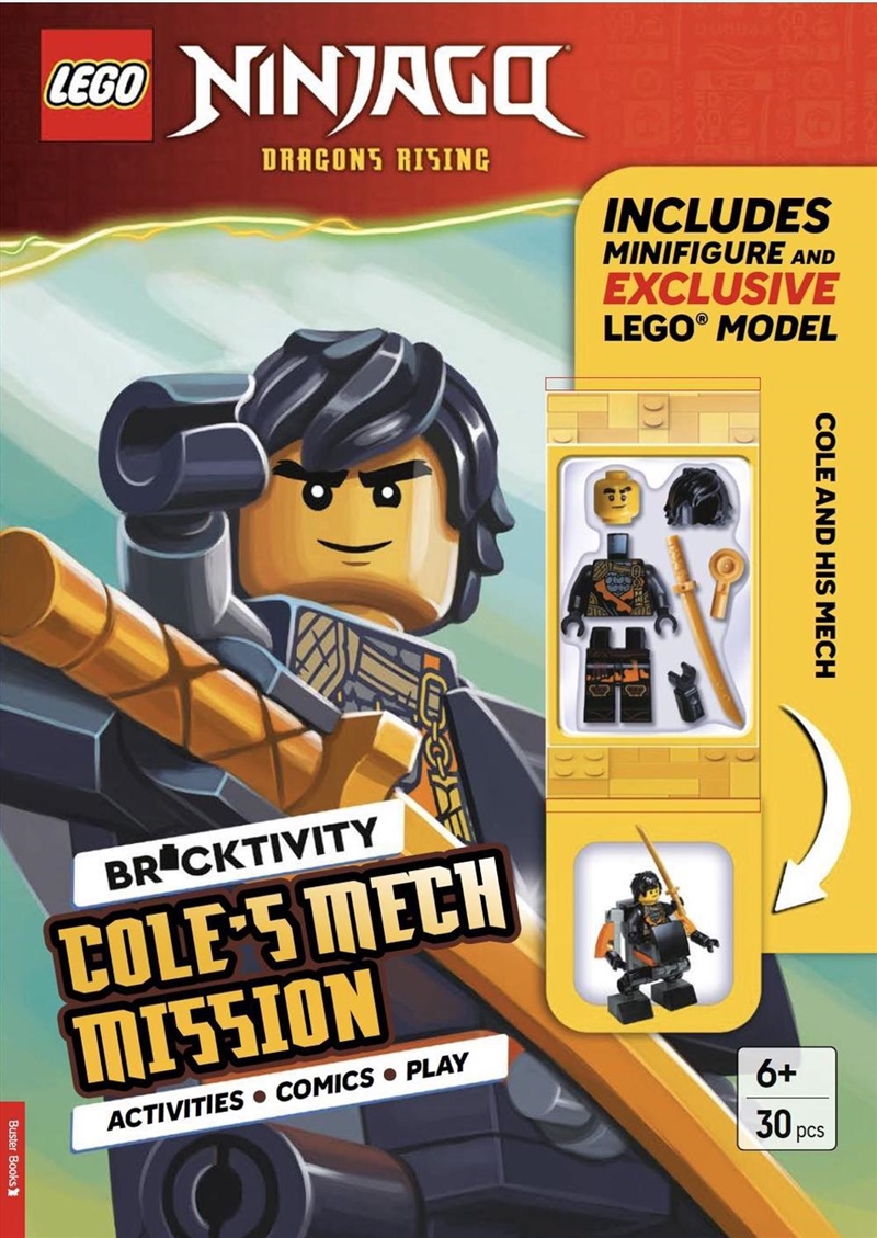 LEGO NINJAGO: Cole’s Mech Mission/Product Detail/Kids Activity Books