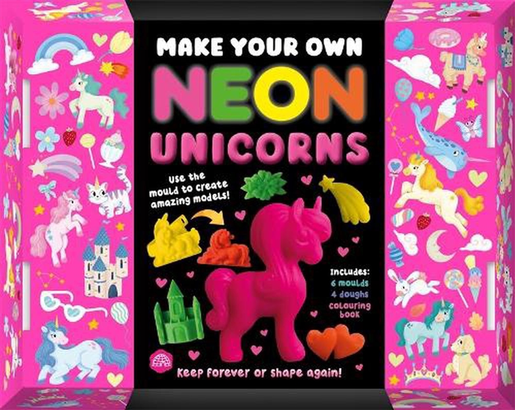 Make Your Own Neon Unicorns : A toy and book box set with 6 magical moulds and 4 neon doughs!/Product Detail/Kids Activity Books