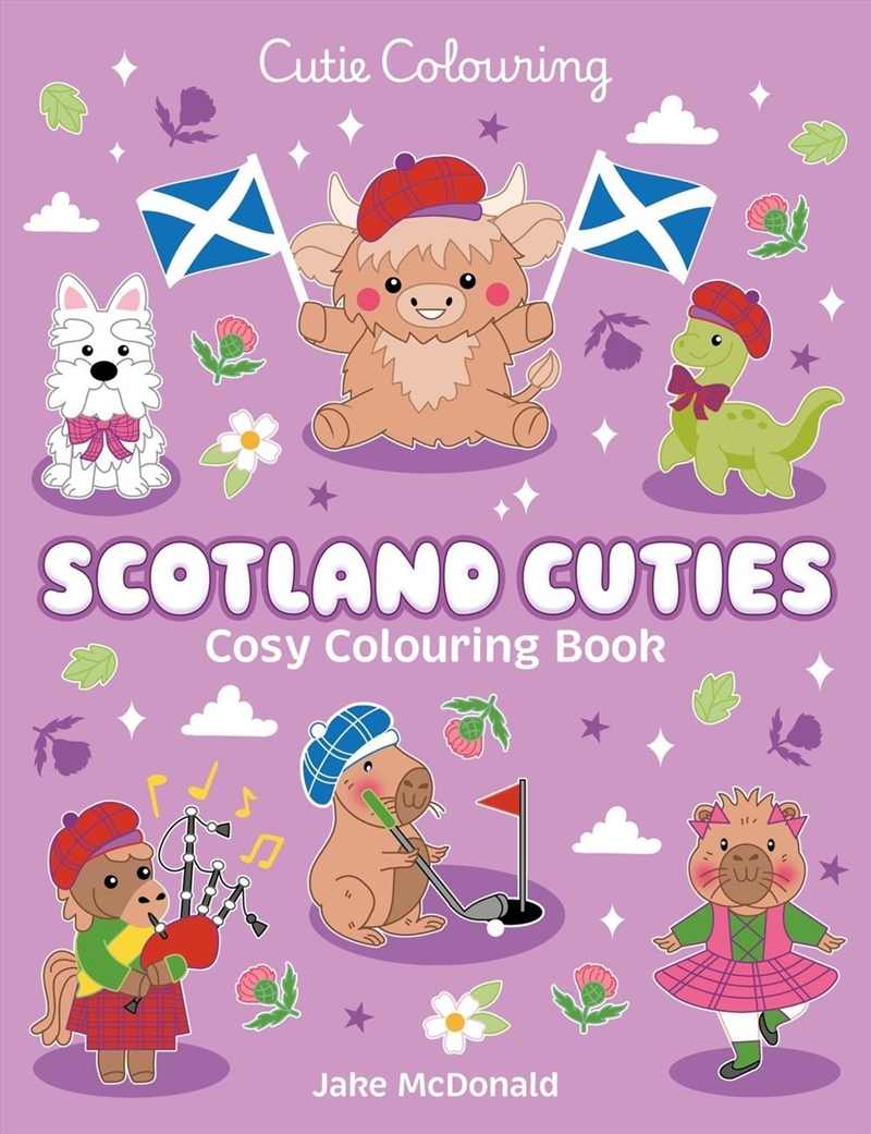 Scotland Cuties Colouring Book/Product Detail/Kids Colouring