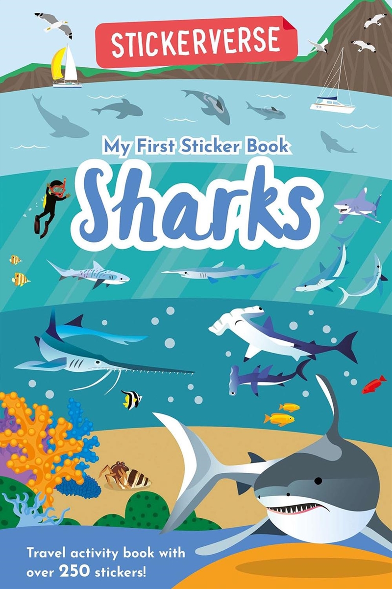 Stickerverse: My First Sticker Book Sharks/Product Detail/Kids Activity Books