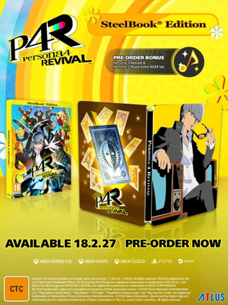 Persona 4 Revival Steelbook Edition/Product Detail/Role Playing Games