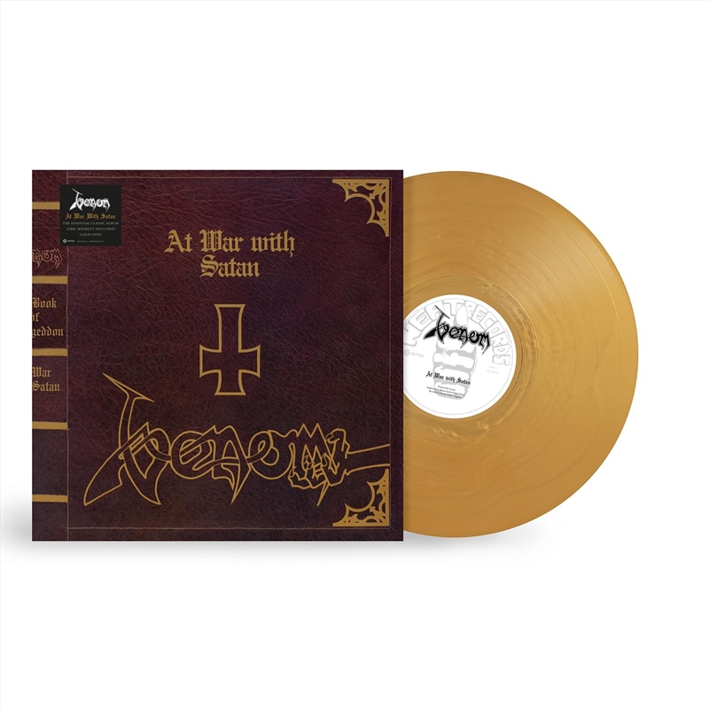 At War With Satan - Gold Vinyl/Product Detail/Metal