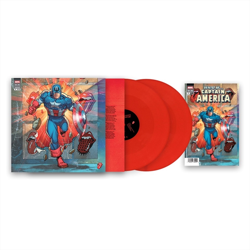 Foreign Tongues + Marvel Comic - Captain America/Product Detail/Rock/Pop