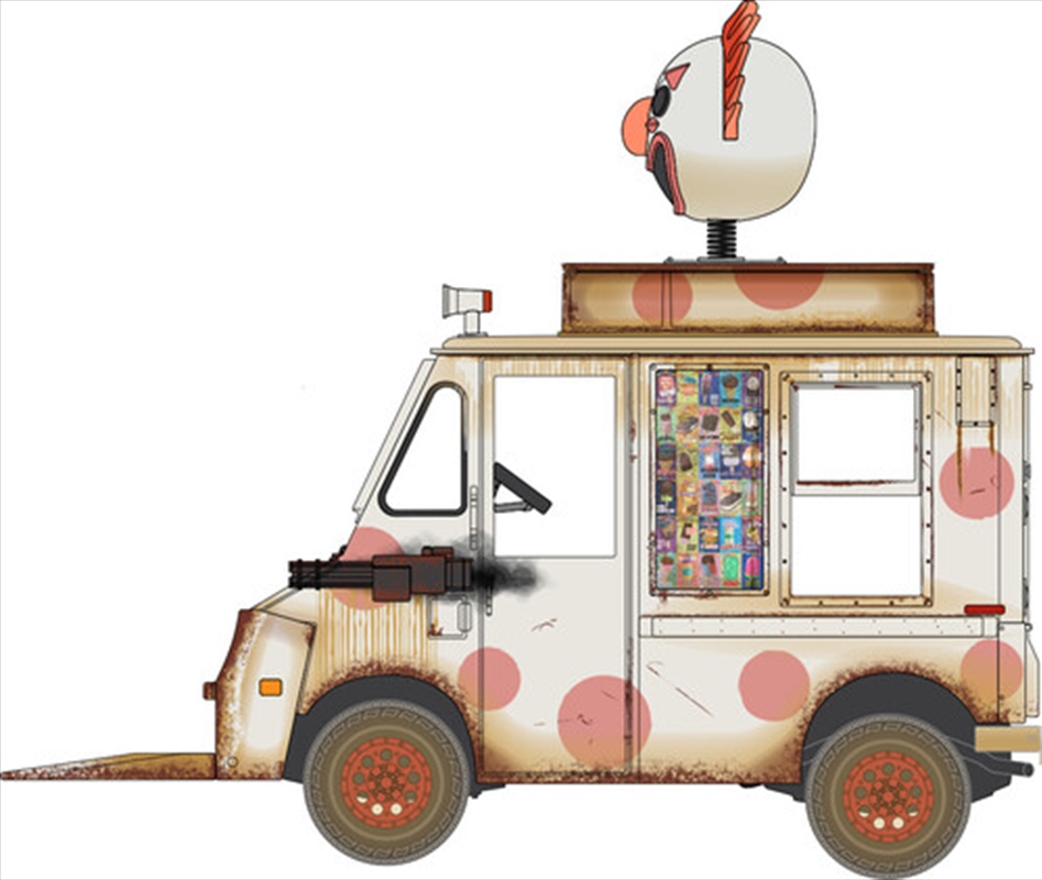 Auto World Twisted Metal Sweet Tooth's Ice Cream Truck 1/64 Diecast/Product Detail/Figurines